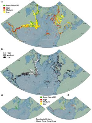 North Atlantic Basin-Scale Multi-Criteria Assessment Database to Inform Effective Management and Protection of Vulnerable Marine Ecosystems